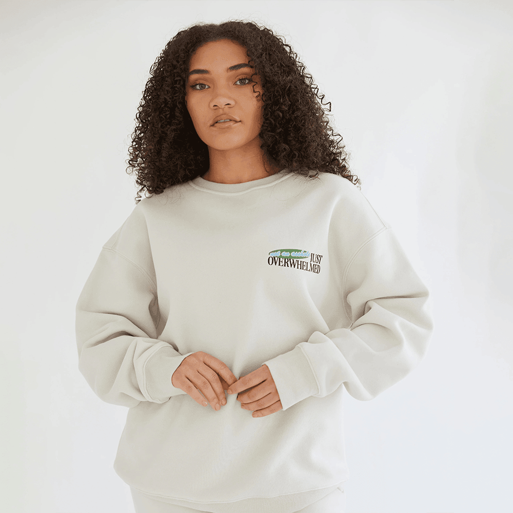 See The Way I See Merch Just Overthinker Sweatshirt Gifts For Mom