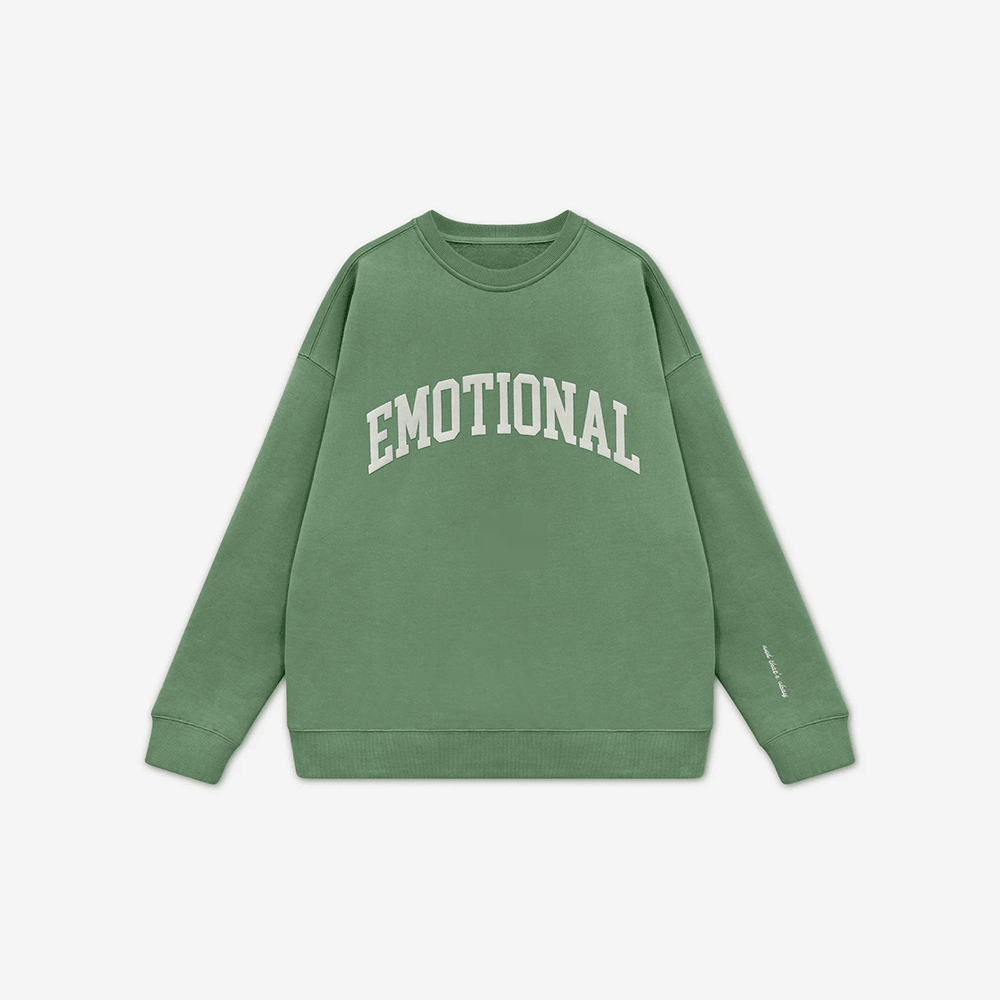 See The Way I See Merch Overthinker Sweatshirt Green Emotional Sweatshirt Wife Gifts