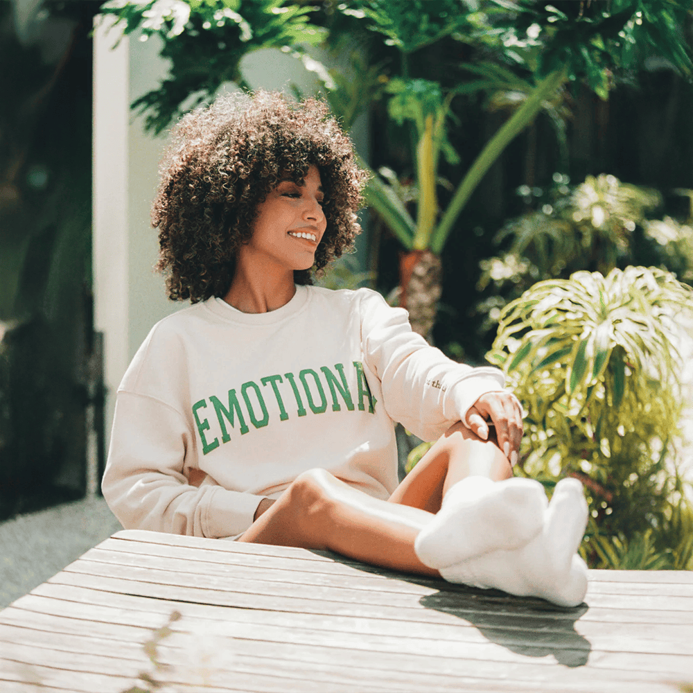 See The Way I See Merch Overthinker Sweatshirt Green Emotional Sweatshirt Wife Gifts