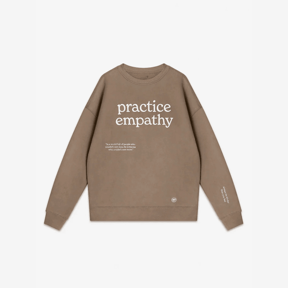 See The Way I See Merch Overthinker Sweatshirt Practice Empathy Sweatshirt Best Gifts For Mom