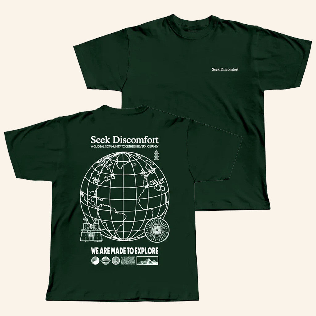 Seek Discomfort Merch Made To Explore T-Shirt Gift Ideas For Husband Seek Discomfort Merch Made To Explore T-Shirt Gift Ideas For Husband