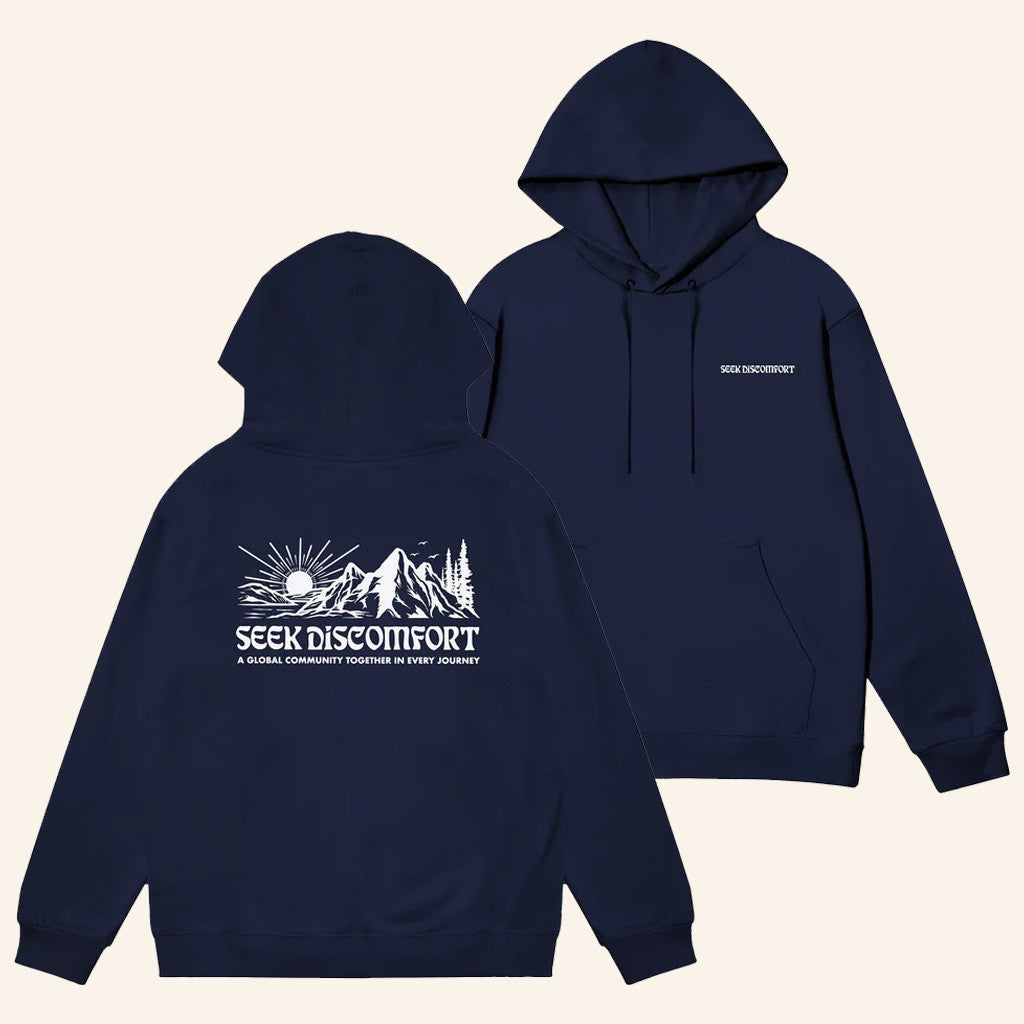 Seek Discomfort Merch Mountain Spirit Hoodie Gift Ideas For Husband Seek Discomfort Merch Mountain Spirit Hoodie Gift Ideas For Husband