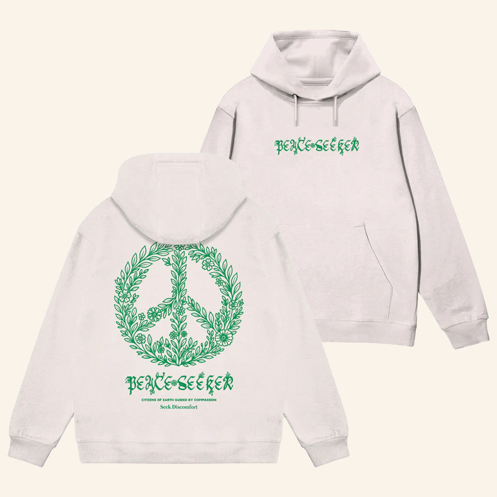 Seek Discomfort Merch Peace Seeker Hoodie Best Gifts For Husband Seek Discomfort Merch Peace Seeker Hoodie Best Gifts For Husband