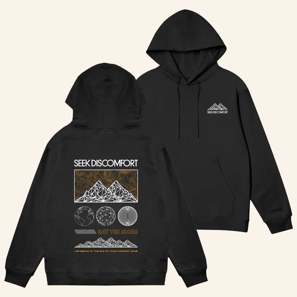 Seek Discomfort Merch Summit Beyond Hoodie Gift For Besties Seek Discomfort Merch Summit Beyond Hoodie Gift For Besties