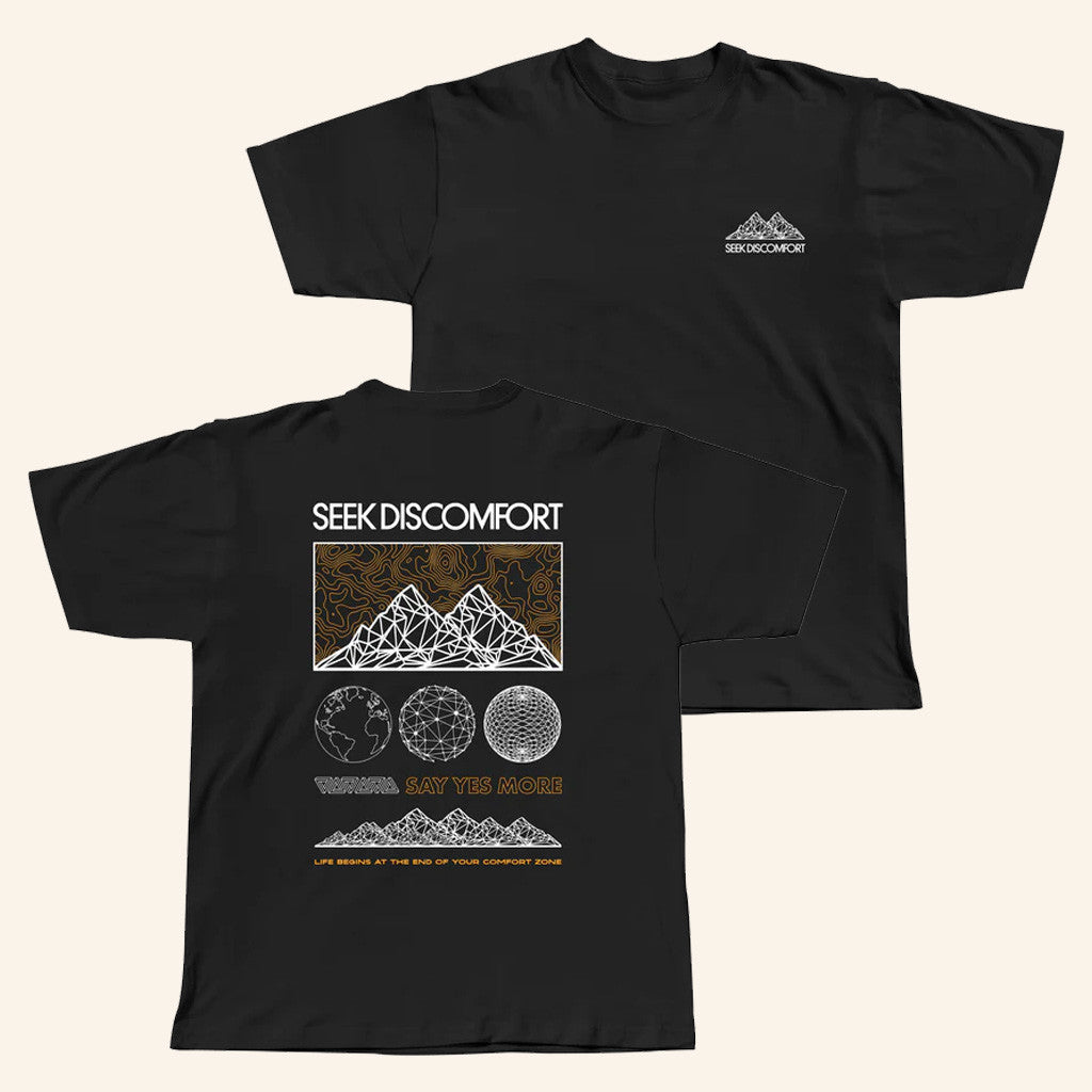 Seek Discomfort Merch Summit Beyond T-Shirt Gift For Besties Seek Discomfort Merch Summit Beyond T-Shirt Gift For Besties