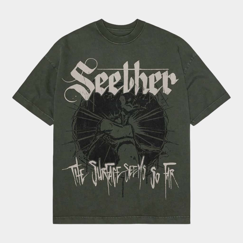 Seether Merch Judas Seether T-Shirt The Surface Seems So Far Shirt Gifts For Music Fans