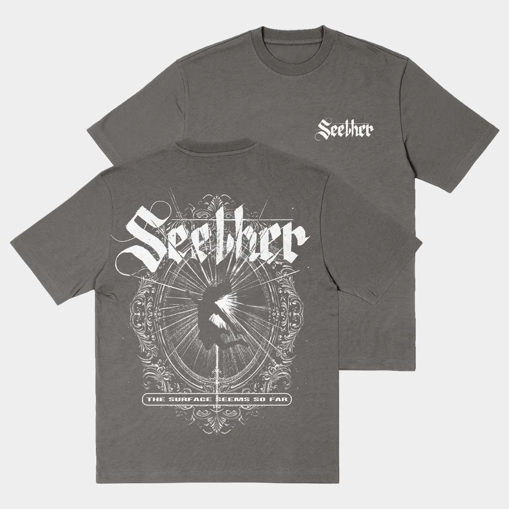 Seether Merch Mirror Seether T-Shirt The Surface Seems So Far Shirt Cool Gifts For Music Lovers-1