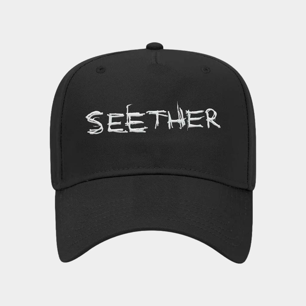 Seether Merch Seether Logo Embroidered Hat Best Gifts For Music Lovers-1