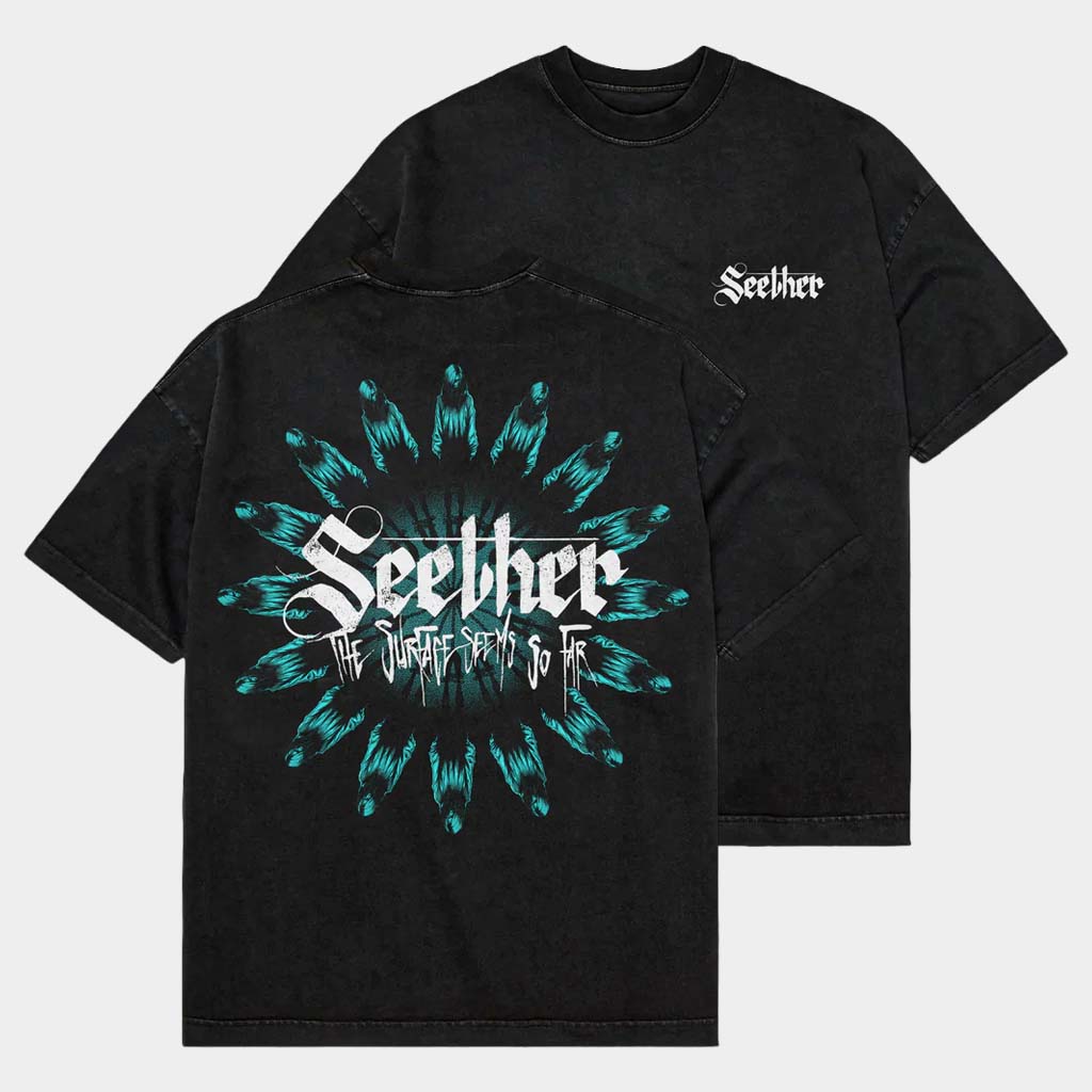 Seether Merch The Surface Seems So Far Wash T-Shirt Gift Ideas For Rock Lovers Seether Merch The Surface Seems So Far Wash T-Shirt Gift Ideas For Rock Lovers