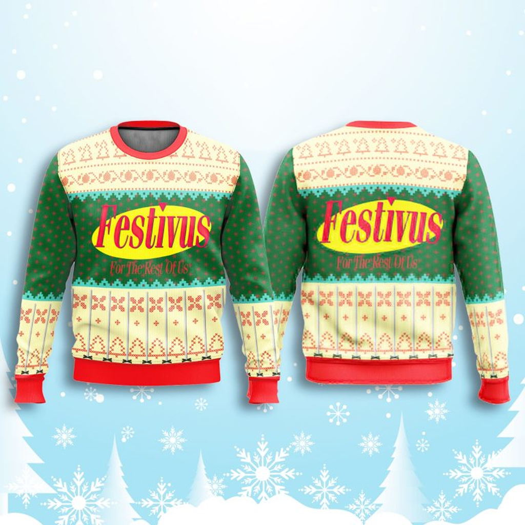 Seinfeld Festivus For The Rest Of Us Ugly Christmas Sweater Best Christmas Gifts For Dad