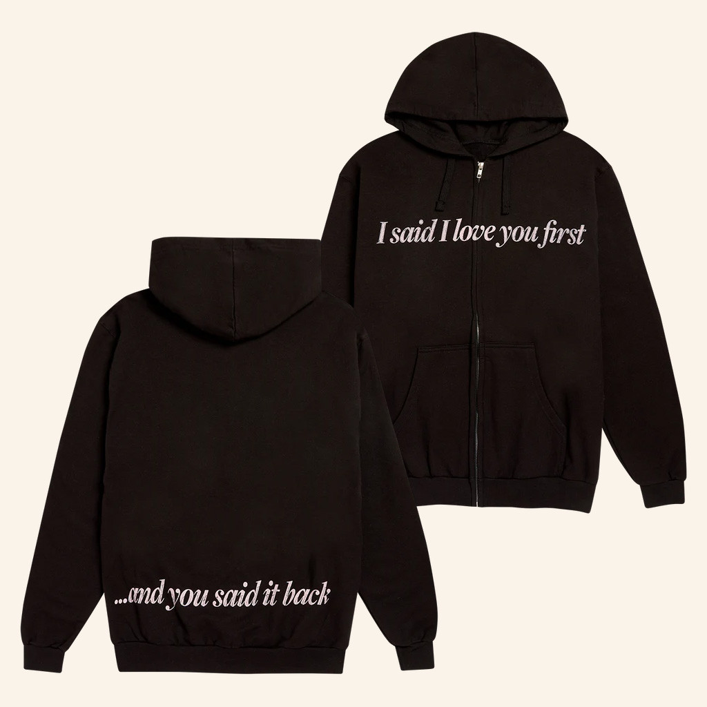 Selena Merch And You Said It Back Zip Hoodie Christmas Gifts For Music Lovers