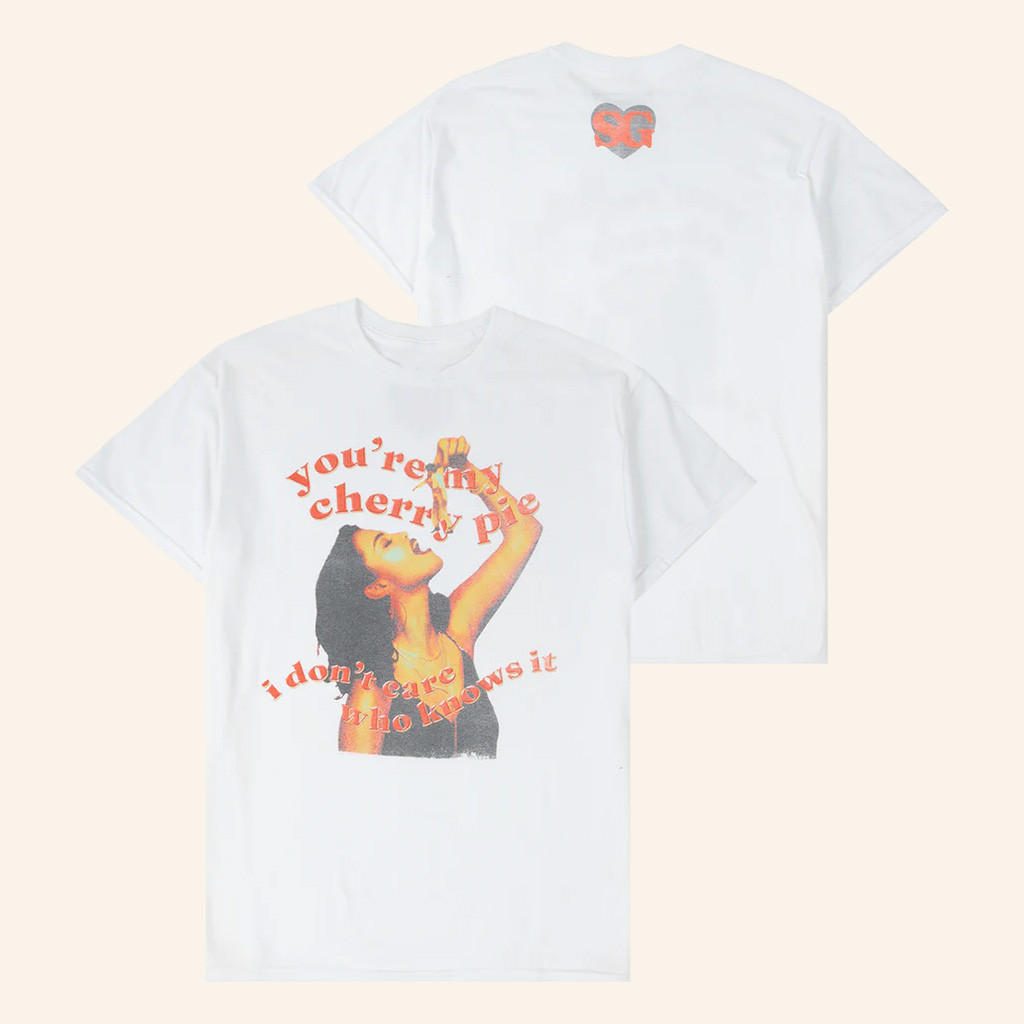 Selena Merch I Don't Care Who Knows It T-Shirt Gifts For Girlfriend