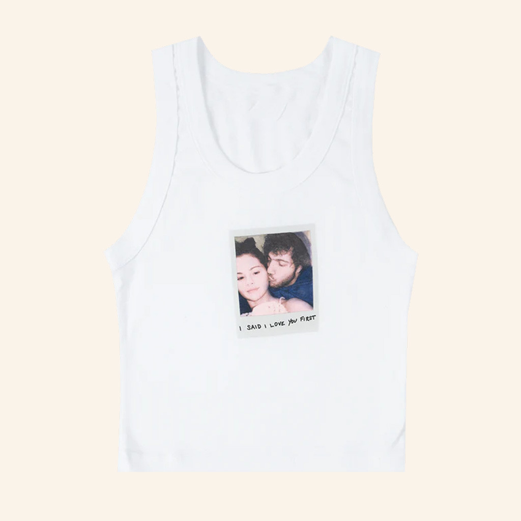 Selena Merch I Said I Love You First Photo Tank Gifts For Daughter