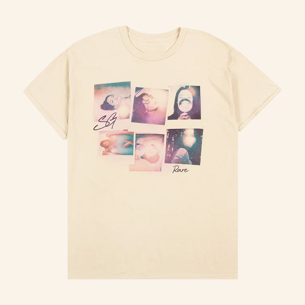 Selena Merch Rare Polaroid T-Shirt Christmas Gift Ideas For Music Lovers