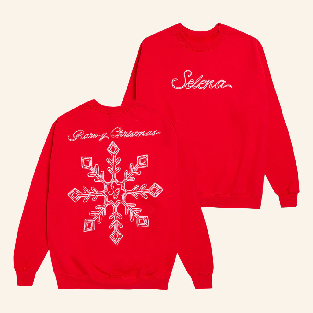 Selena Merch Rare Y Christmas Crewneck Sweatshirt Unique Gifts For Music Lovers