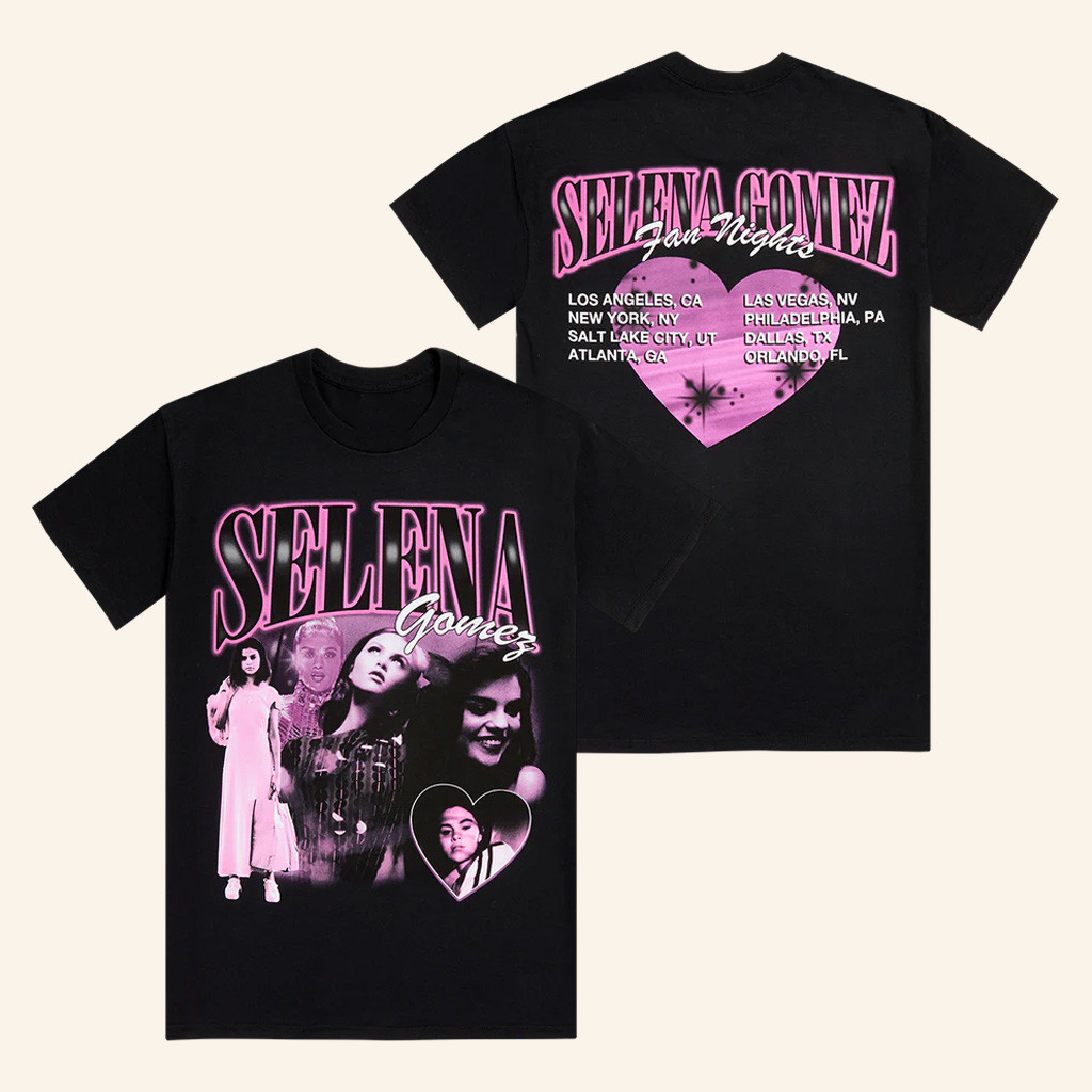 Selena Merch Selena Gomez Homage T-Shirt Christmas Gifts For Music Fans Selena Merch Selena Gomez Homage T-Shirt Christmas Gifts For Music Fans