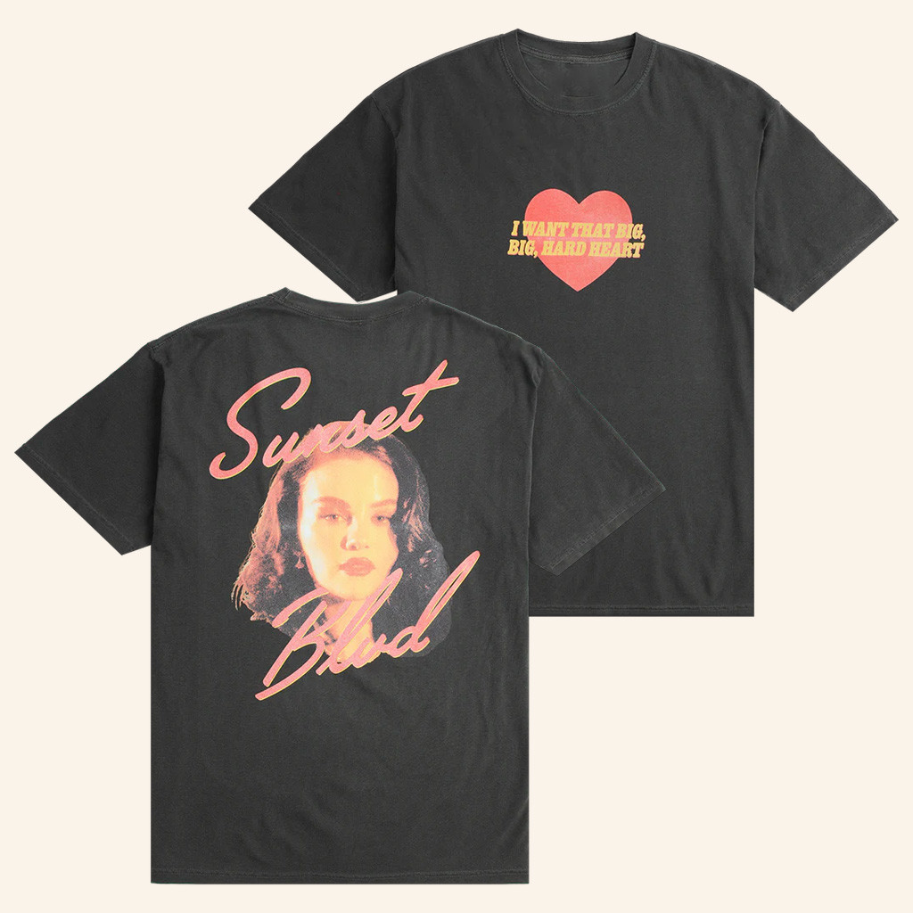 Selena Merch Sunset Blvd T-Shirt Christmas Gifts For Girlfriend