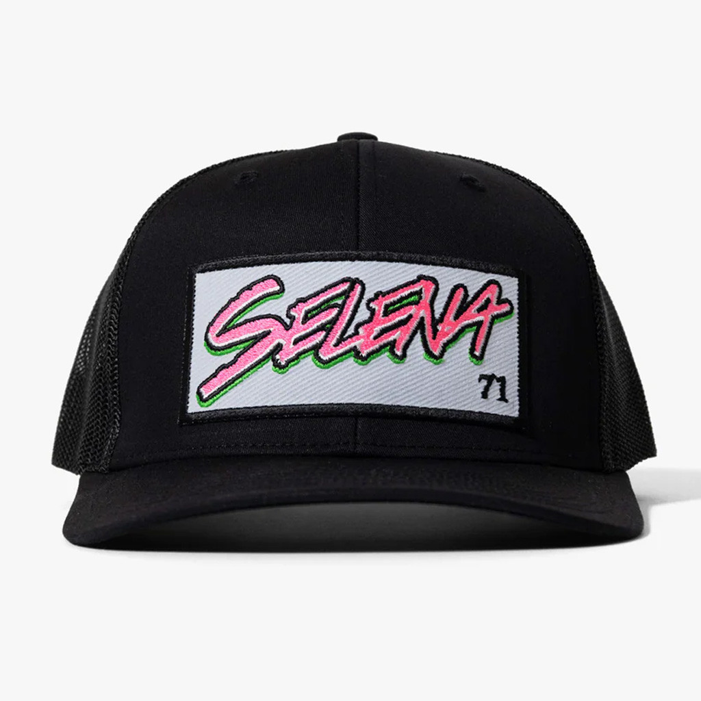 Selena Quintanilla Merch 90s Selena Retro Embroidered Trucker Hat Gifts For Music Fans Selena Quintanilla Merch 90s Selena Retro Embroidered Trucker Hat Gifts For Music Fans