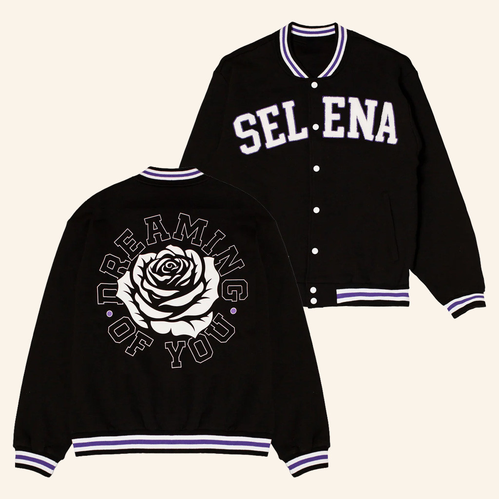 Selena Quintanilla Merch Sel DOY Varsity Jacket Dreaming Of You Selena Merch Gifts For Fans Selena Quintanilla Merch Sel DOY Varsity Jacket Dreaming Of You Selena Merch Gifts For Fans