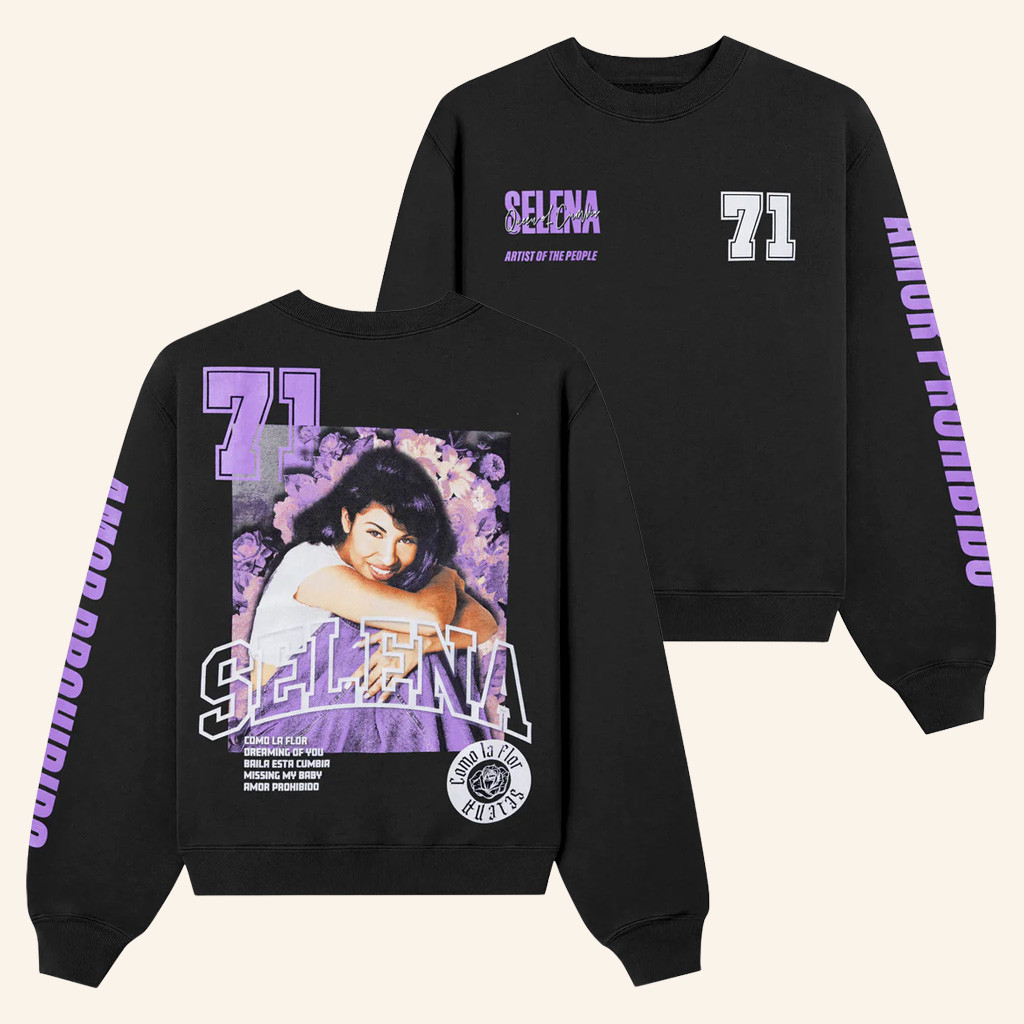 Selena Quintanilla Merch Selena 71 Sweatshirt Gift Ideas For Music Lovers Selena Quintanilla Merch Selena 71 Sweatshirt Gift Ideas For Music Lovers