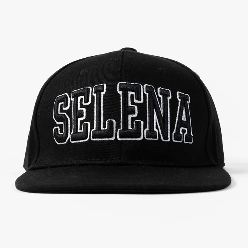 Selena Quintanilla Merch Selena Block Letter Embroidered Snapback Hat Queen Of Cumbia Hat
