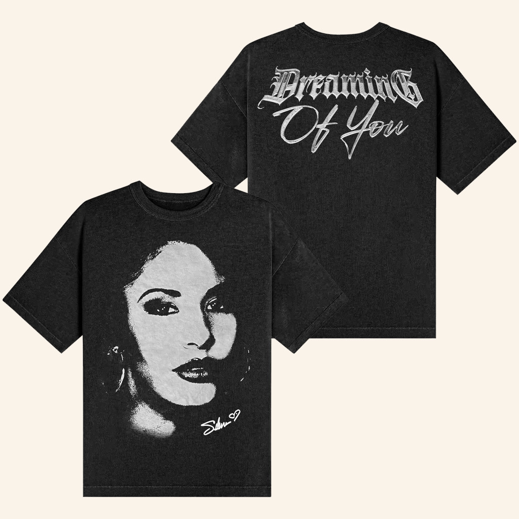 Selena Quintanilla Merch Selena Full Face T-Shirt Gifts For Music Enthusiasts Selena Quintanilla Merch Selena Full Face T-Shirt Gifts For Music Enthusiasts