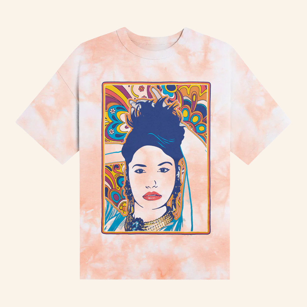 Selena Quintanilla Merch Selena Groove Tie Dye T-Shirt Gifts For Music Enthusiasts