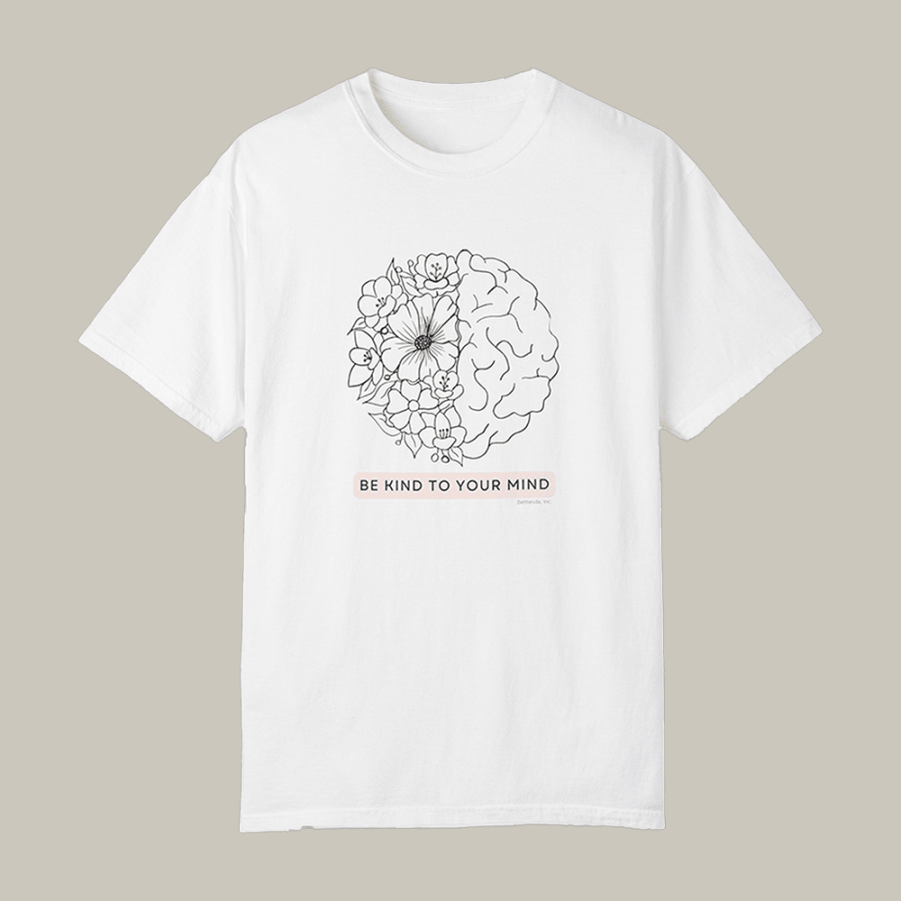 Self Care Club Be Kind To Your Mind Bethesda T-Shirt Bethesda Clothes Gift For Activists