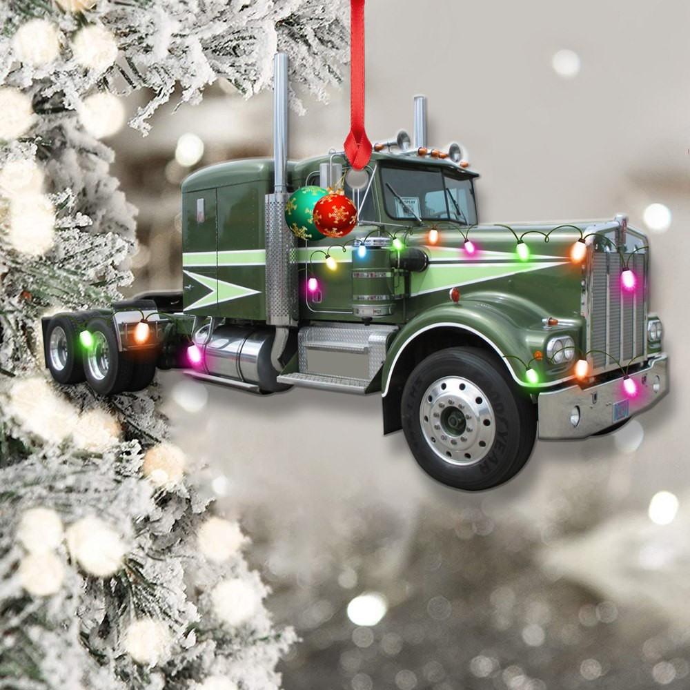 Semi Truck Christmas Ornament Decorations Best Christmas Gifts For Truck Drivers Truckers