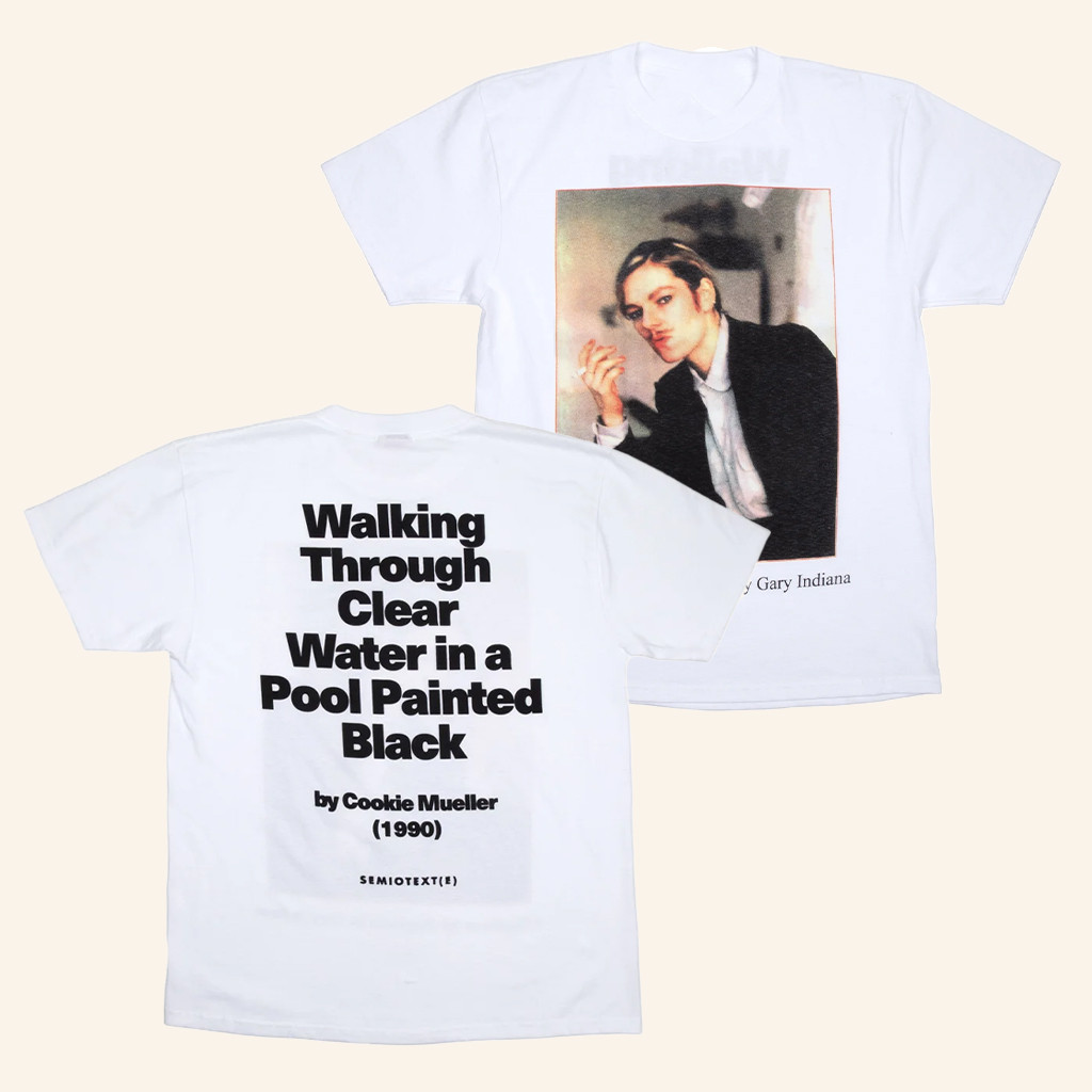 Semiotext E Merch Cookie Mueller X Gary Indiana T-Shirt Unique Gifts For Her Semiotext E Merch Cookie Mueller X Gary Indiana T-Shirt Unique Gifts For Her