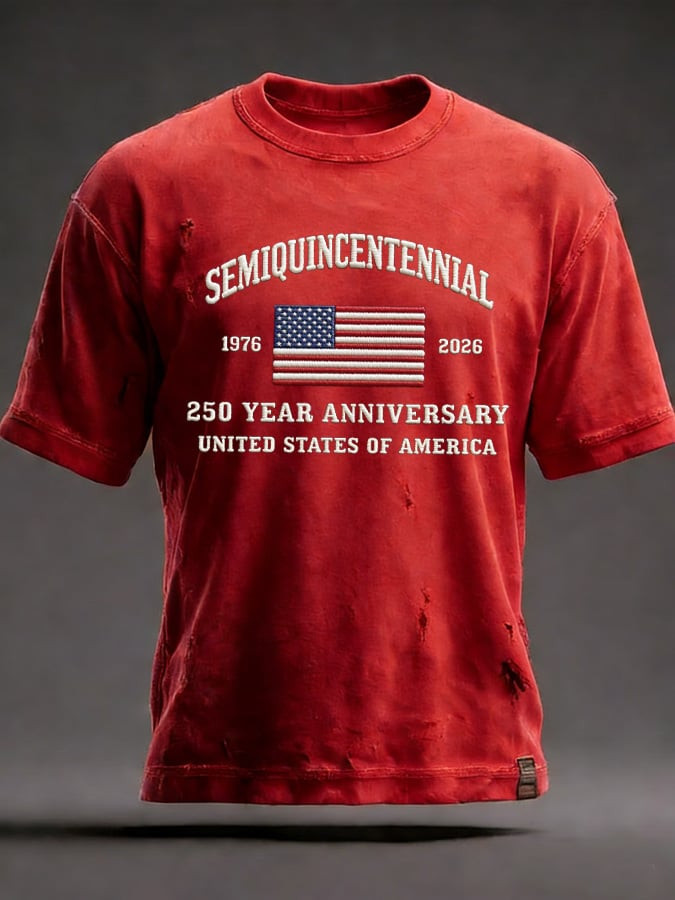 Semiquincentennial 250 Year Anniversary United States Of America T-Shirt Mens Patriotic Clothing Semiquincentennial 250 Year Anniversary United States Of America T-Shirt Mens Patriotic Clothing