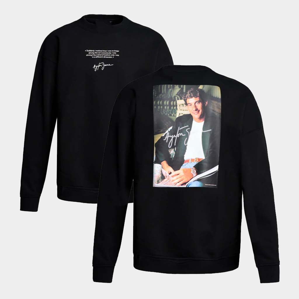 Senna Shop Merch Tag Heuer X Senna Sweatshirt Birthday Ideas For Brother