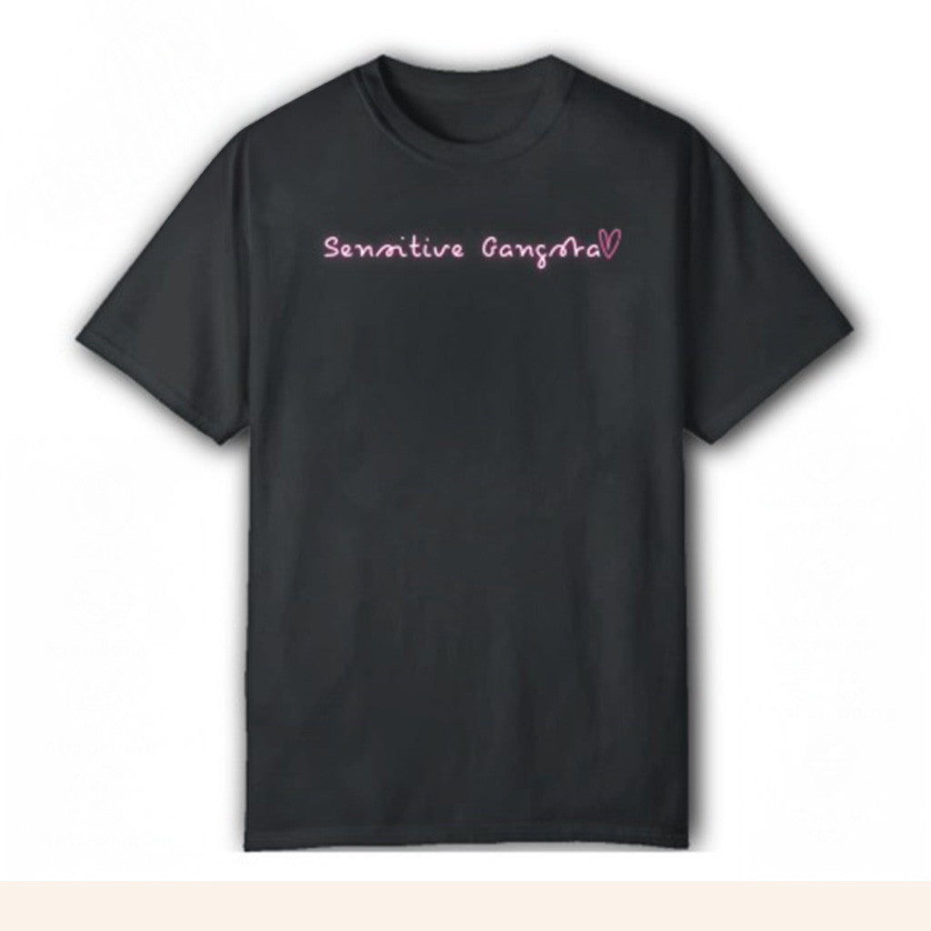 Sensitive Gangsta Merch Sensitive Gangsta T-Shirt Gifts For Friends