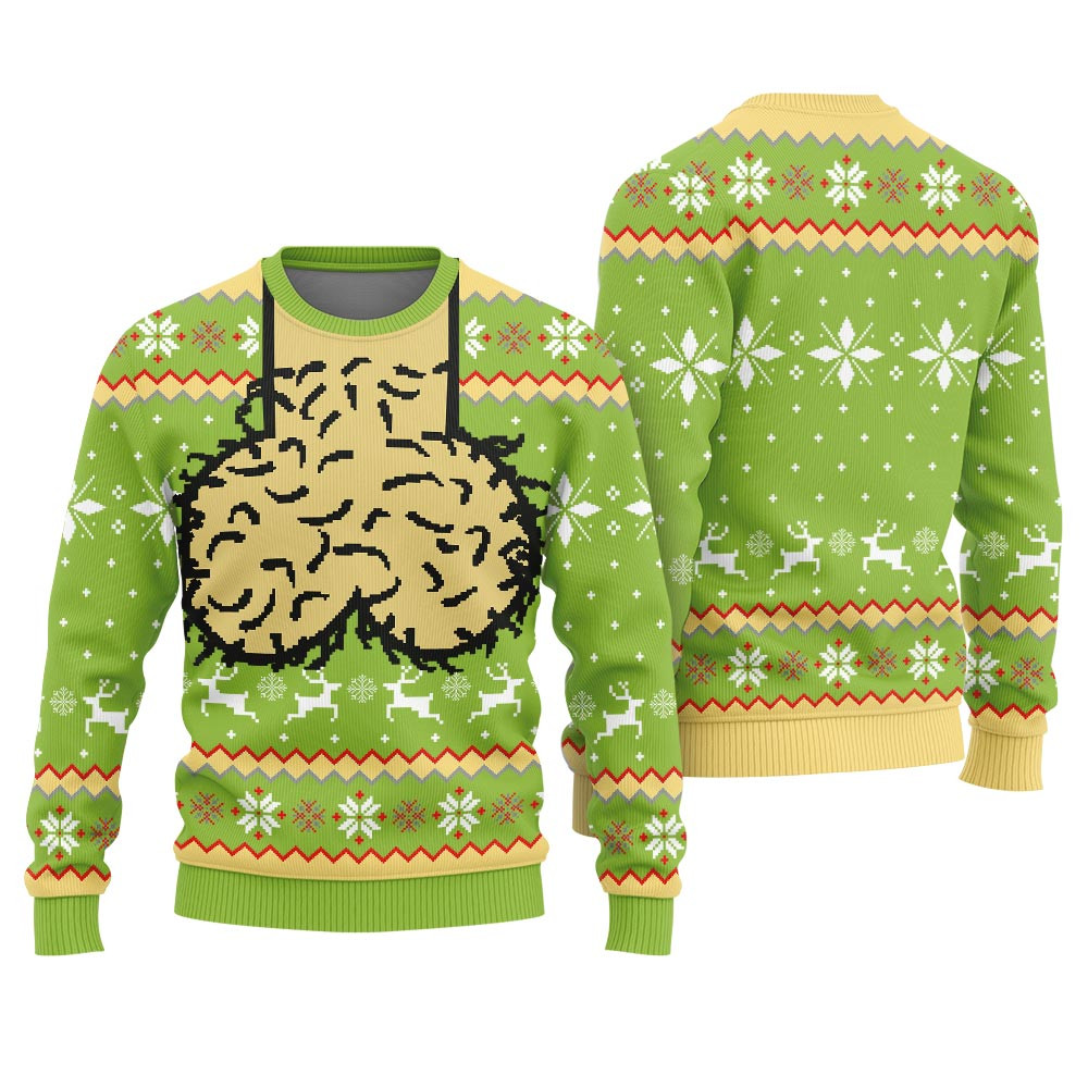 Sensitive Inappropriate Ugly Christmas Sweaters Casual Winter Sweatshirt for Daily Comfort