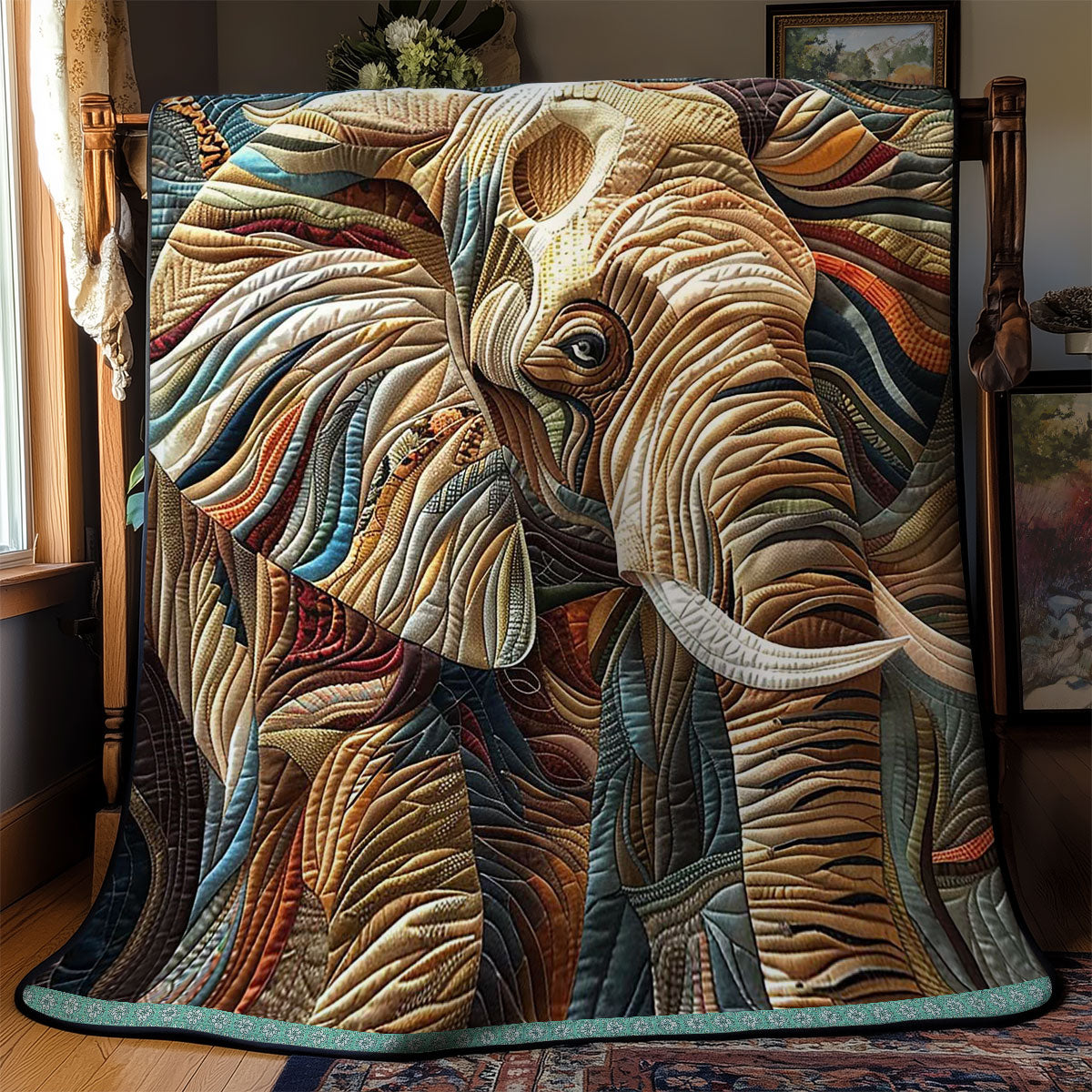 Sepia Elephant Quilt Blanket Best Blankets Great Gifts For Brothers