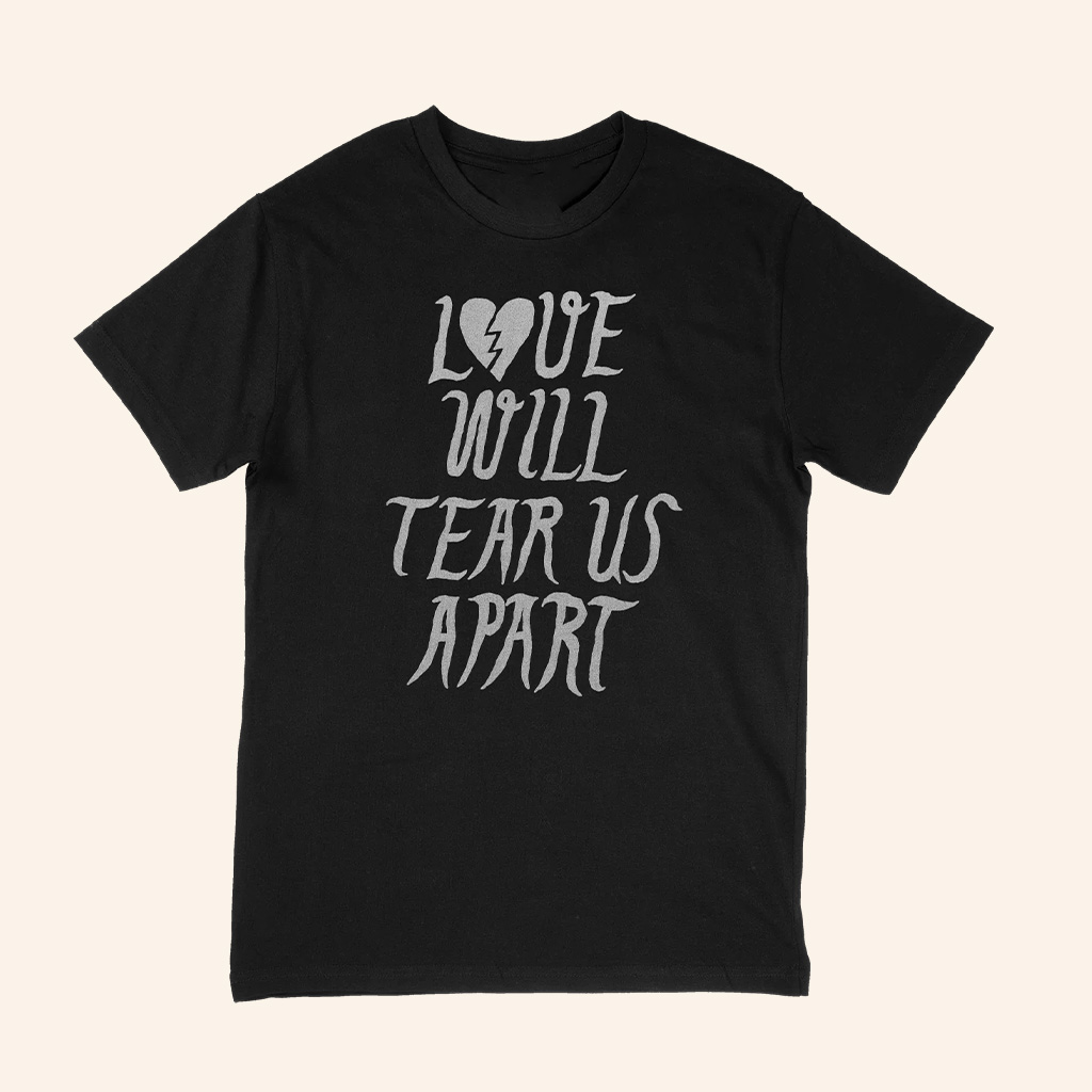 Sepulcro Merch Love Will Tear Us Apart Heart Broken T-Shirt Gifts For Music Fans