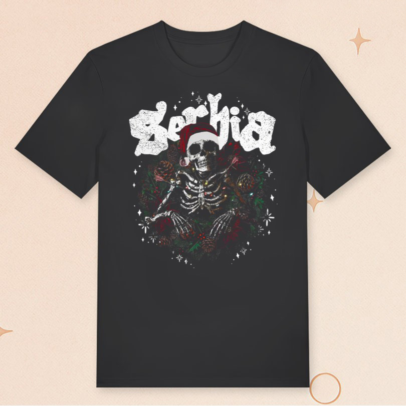 SERBIA Merch SERBIA Christmas 2025 T-Shirt Xmas Gifts Ideas For Music Lovers