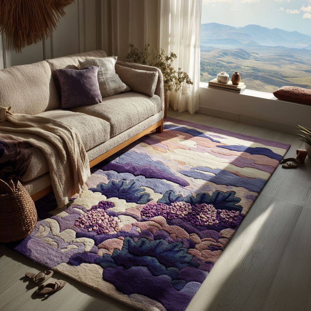 Serenity Bloom Area Rug  Large Outdoor Rug Gifts For A Daughter In Law For Christmas