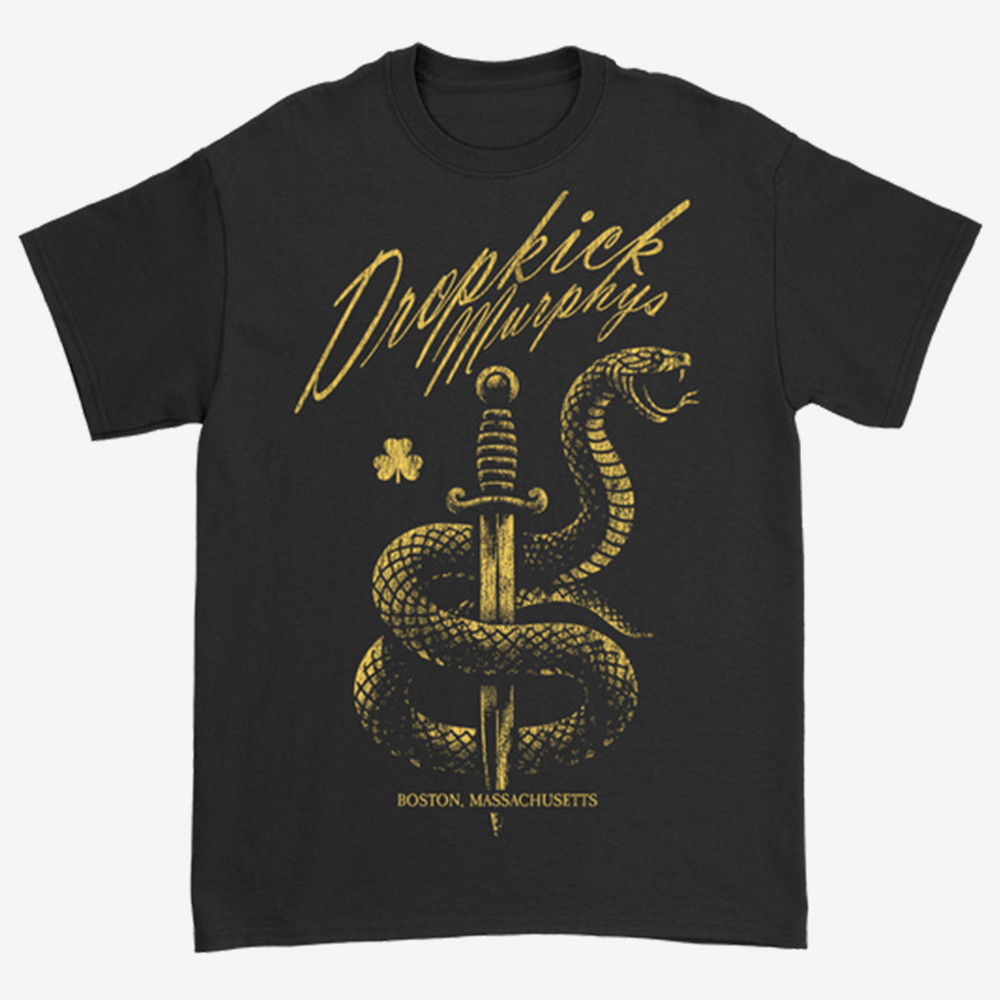 Serpent Dagger Dropkick Murphys T-Shirt Dropkick Murphys Clothes Gift For Boyfriend