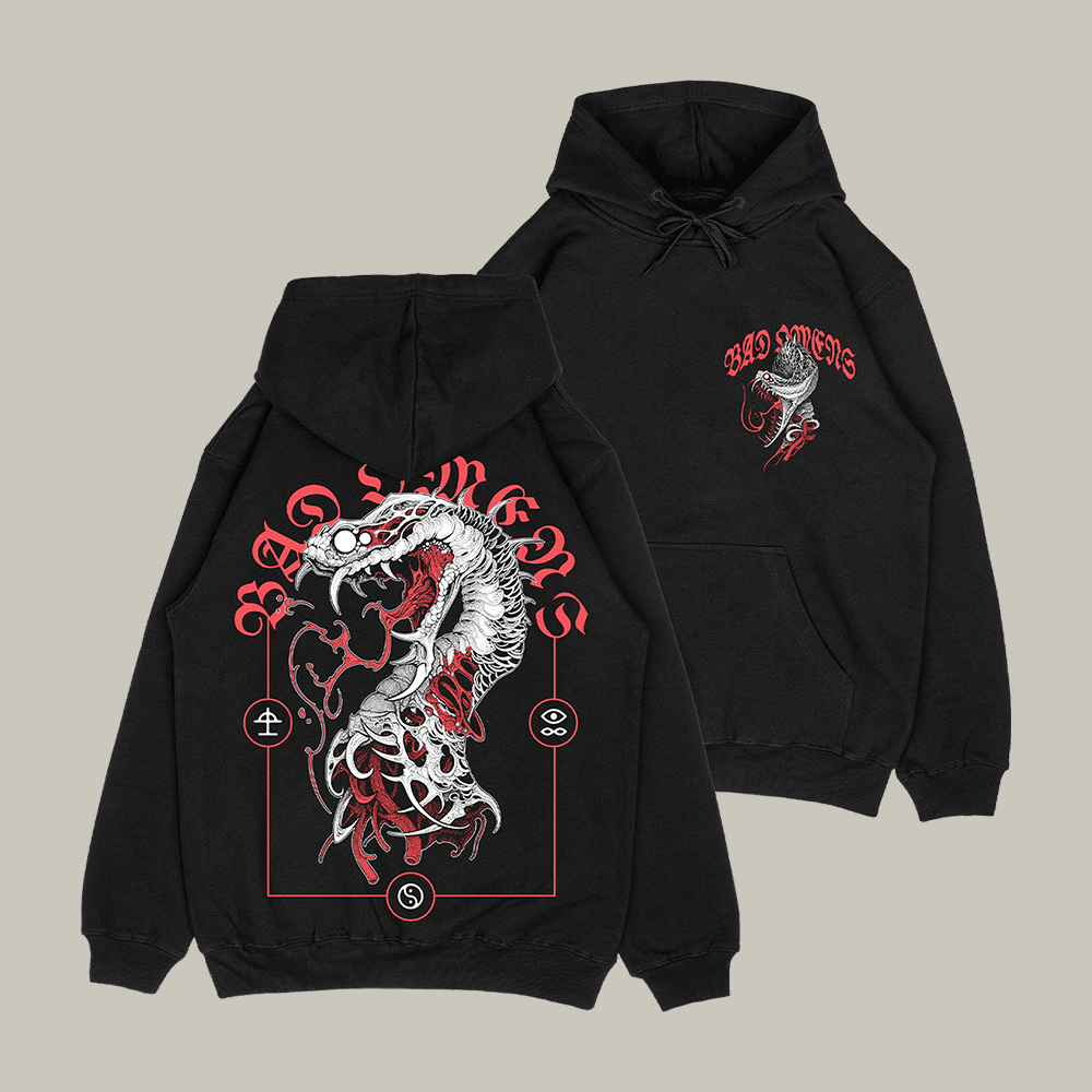 Serpent Tongue Bad Omens Hoodie Bad Omens Hooded Sweatshirt Music Fan Gift