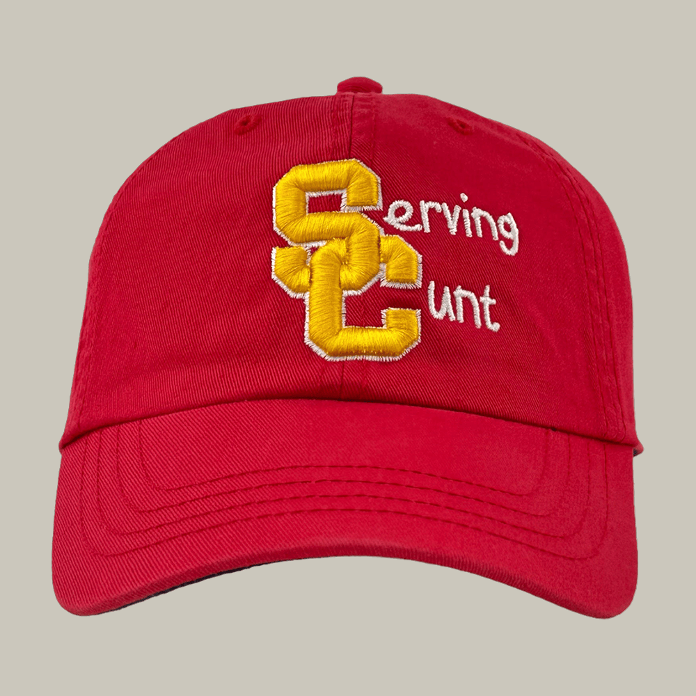 Serving Cunt Hat Funny Quote Trendy Baseball Cap Cool Gift For Boyfriend