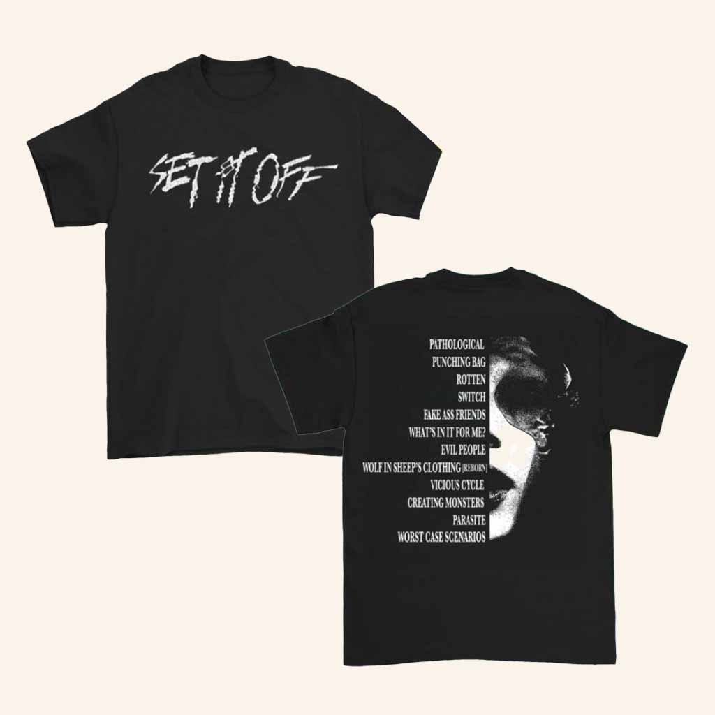 Set It Off Band Merch Sio Tracklist Shirt Music Lover Gift Ideas For Him Set It Off Band Merch Sio Tracklist Shirt Music Lover Gift Ideas For Him