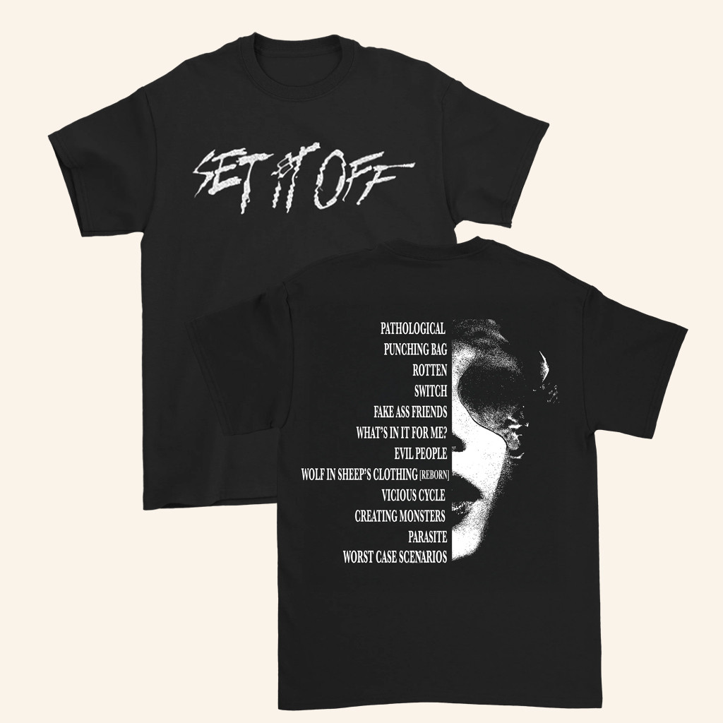 Set It Off Band Merch Sio Tracklist T-Shirt Christmas Gifts For Fans Set It Off Band Merch Sio Tracklist T-Shirt Christmas Gifts For Fans