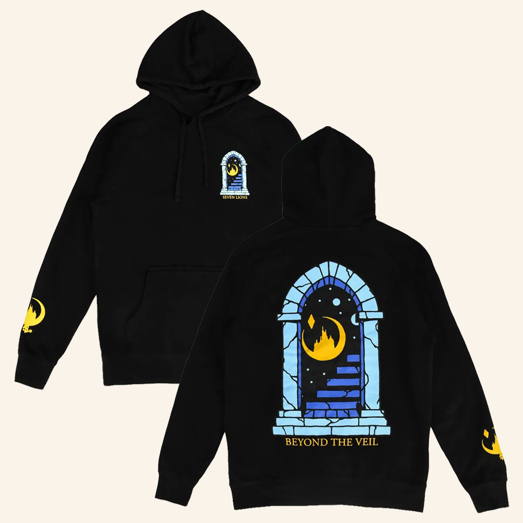 Seven Lions Merch Beyond The Veil Gateway Hoodie Cool Gifts For Music Lovers