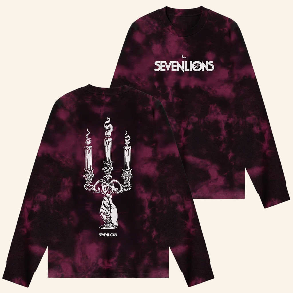 Seven Lions Merch Candelabra Long Sleeve Shirt Music Related Gifts For Guys