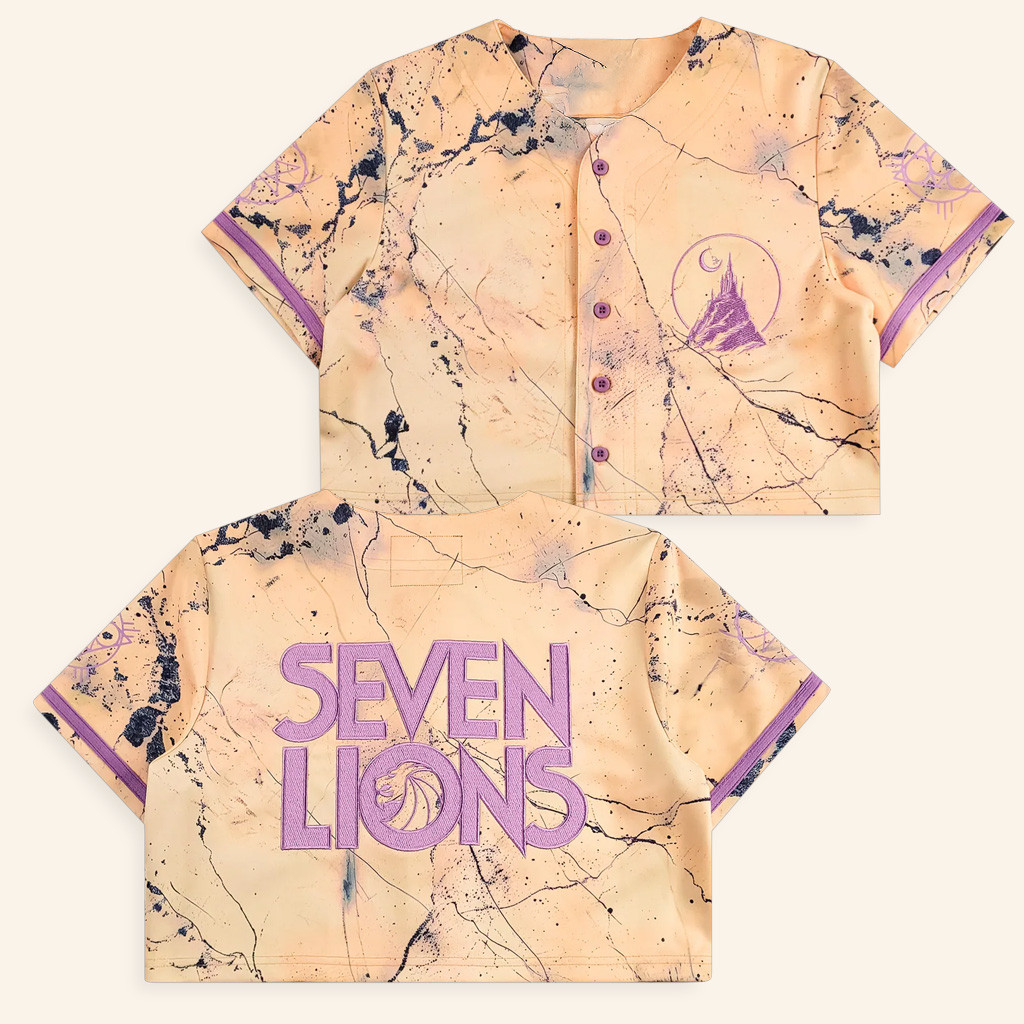 Seven Lions Merch Marble And Myst Cropped Jersey Gifts Ideas For Besties