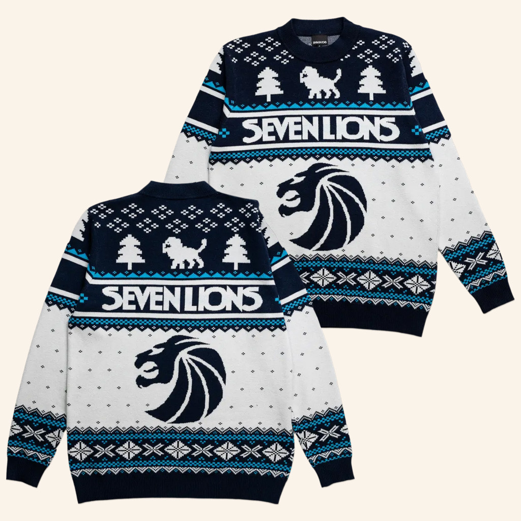 Seven Lions Merch Seven Lions Christmas Ugly Sweater Xmas Gifts For Him