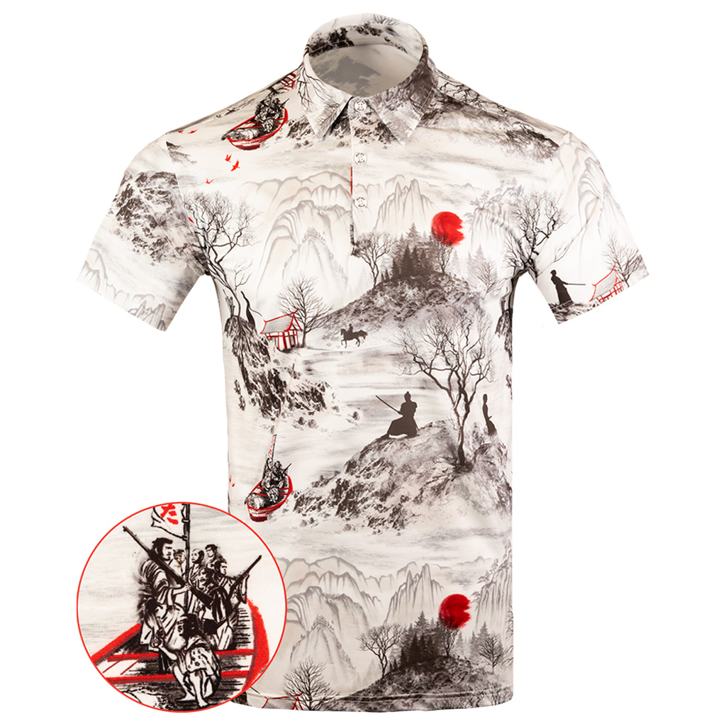 Seven Samurai Polo Shirt Tactical Polo Shirt Birthday Present For Brother