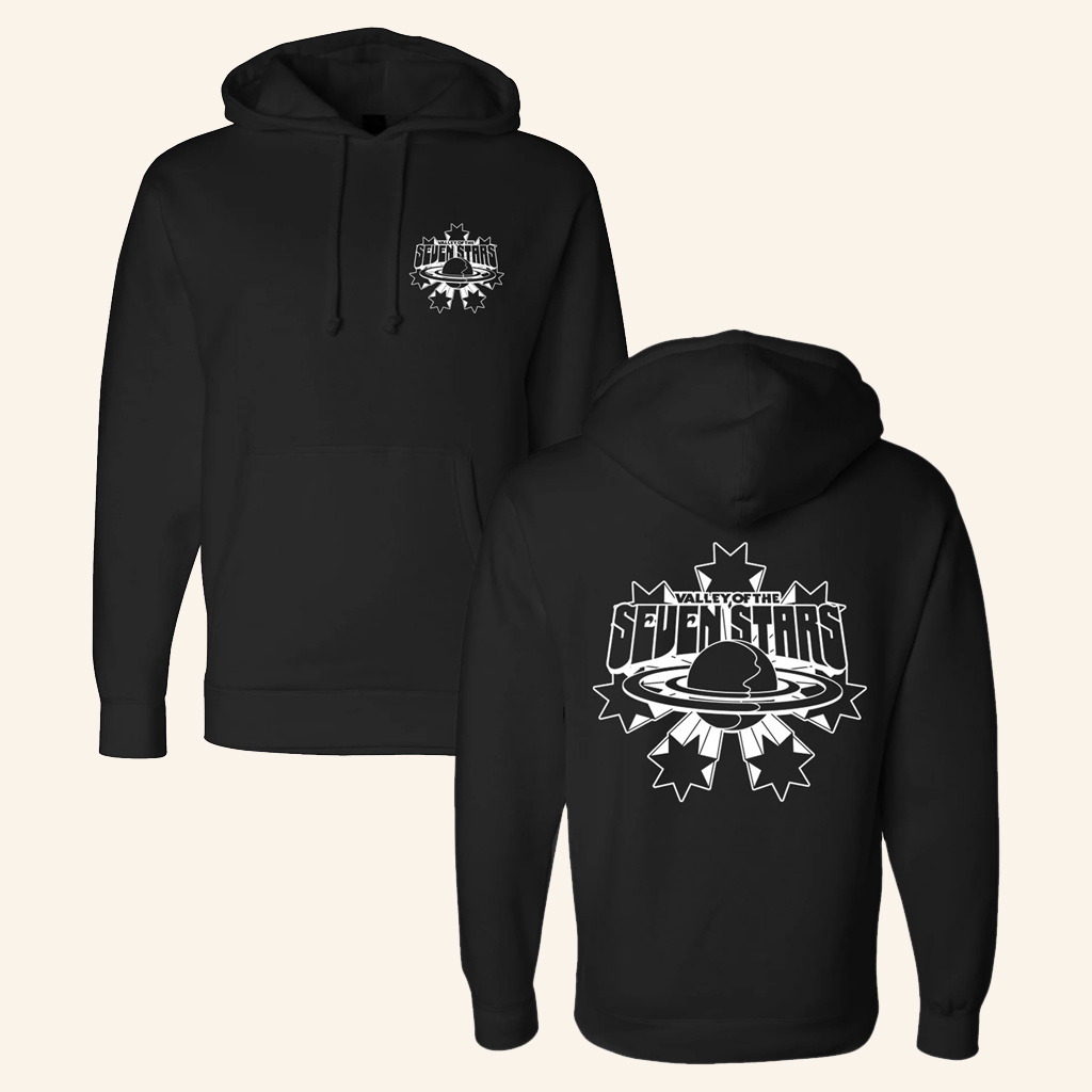 Seven Stars Festival Merch 2025 7S Starburst White Logo Hoodie Christmas Presents For Him Seven Stars Festival Merch 2025 7S Starburst White Logo Hoodie Christmas Presents For Him