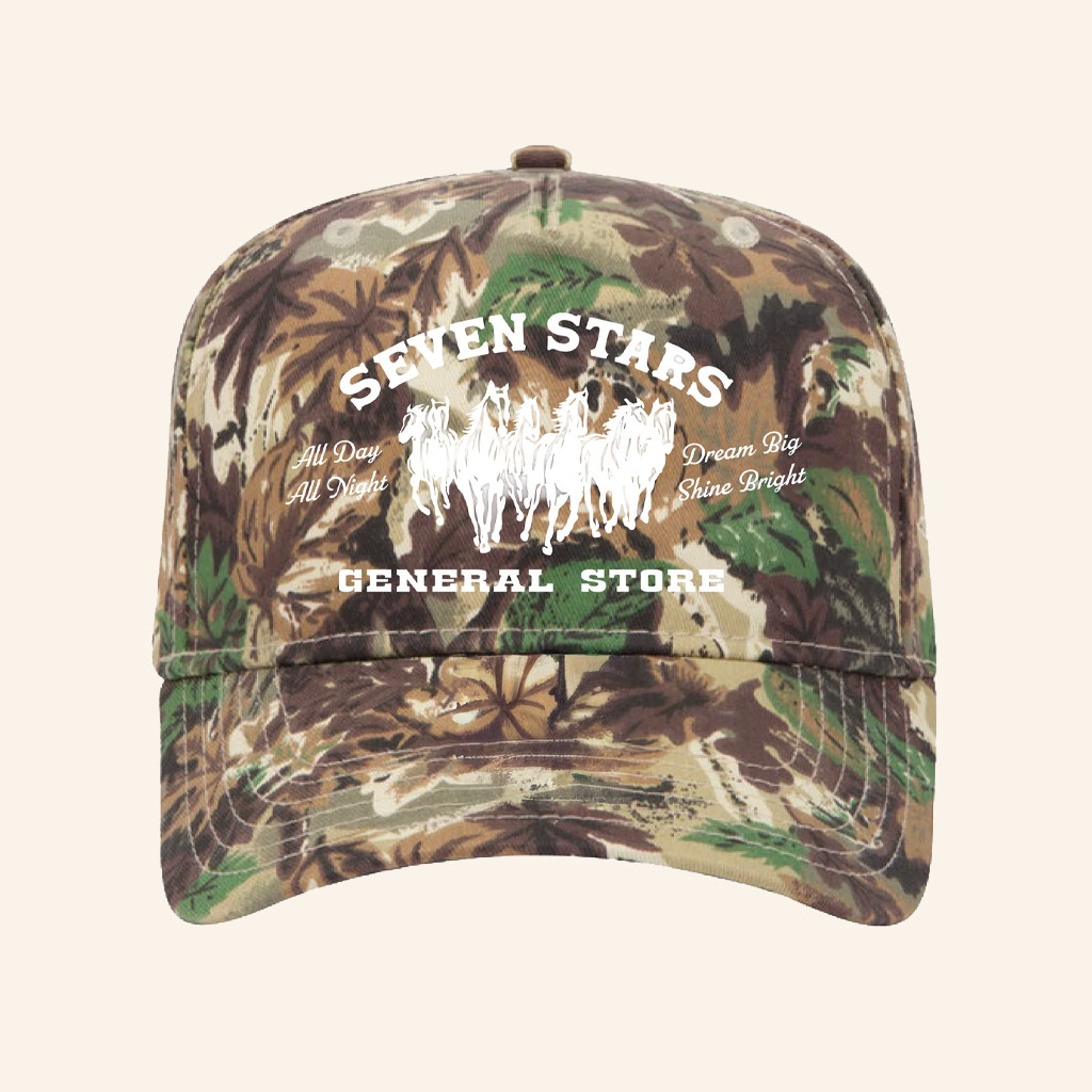 Seven Stars General Merch 7SGS Camo Hat Christmas Gift Ideas For Him
